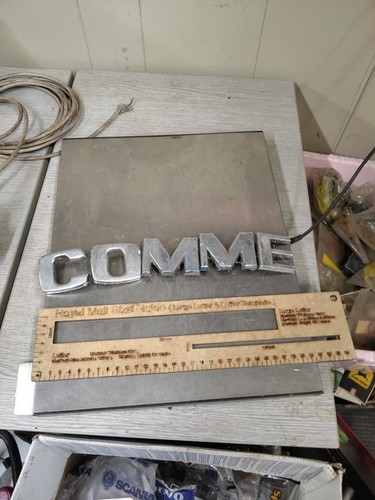 Commer van front truck badge - front,