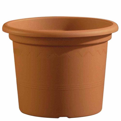 Geo terracotta planter - terracotta, pot