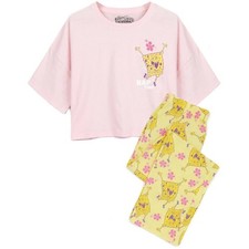 SpongeBob SquarePants Womens/Ladies Nap Time Long Pyjama Set  NS6884