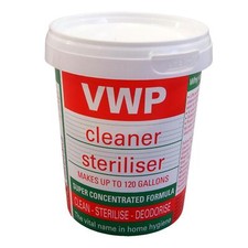 VWP Cleaner Steriliser 400g Tub for Homebrewing Cider Beer Wine and Mead Making