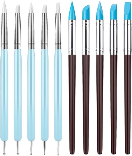 10pcs silicone clay sculpting - silicone,