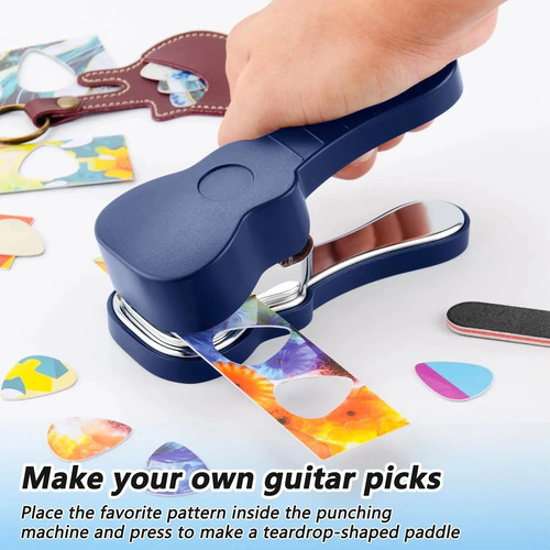 Guitar pick punch - guitar,