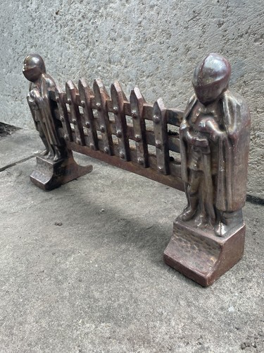 Fire place vintage fret guard - place,