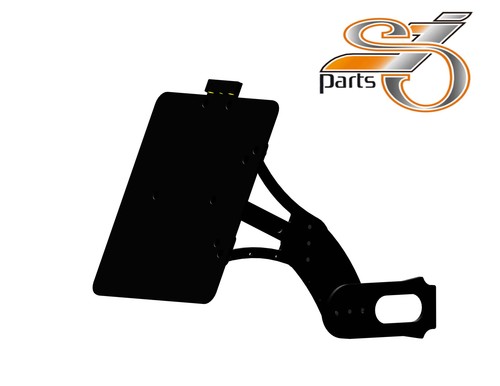 License plate holder side - license,