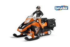 Bruder Snowmobile Vehicle w/