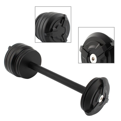 Rear wheel axle fork crash - rear,
