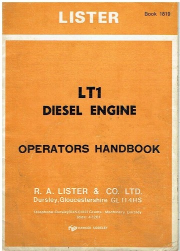 Lister lt1 series - series, industrial