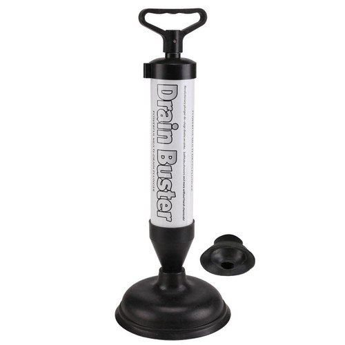 Air pump drain blaster - drain, sink