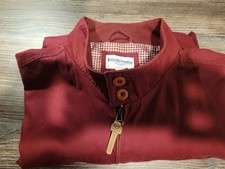 Mens Lambretta Harrington Jacket Mod Scooter 60s 4XL Burgundy Great Condition