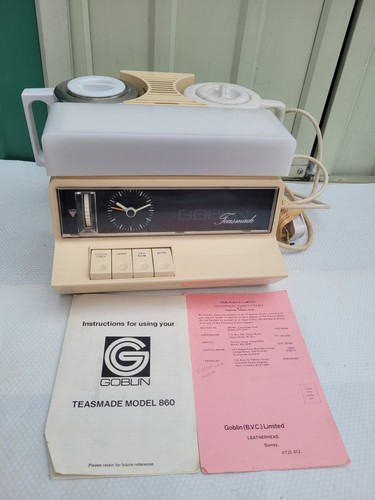 Vintage goblin teasmade 860 - teasmade,