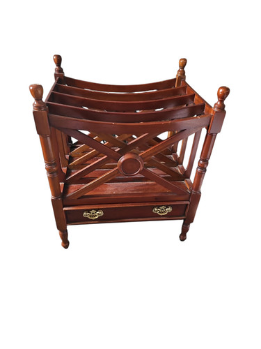 Vintage mahogany canterbury - vintage,