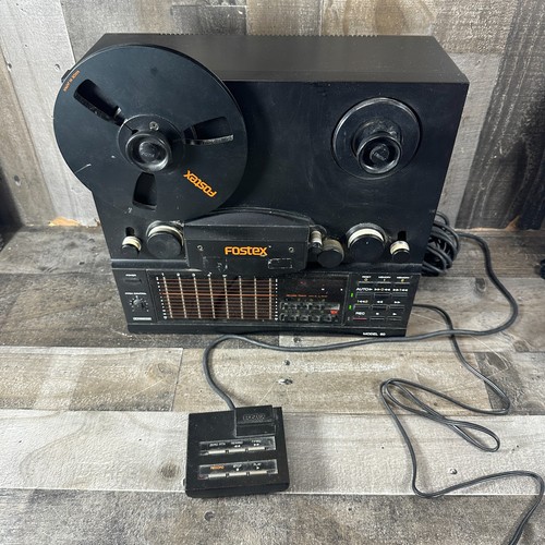 Vintage fostex model reel - model,