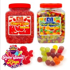 Squirrel floral gums cherry - floral,
