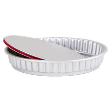 Aluminium Flan Tin 25cm Round