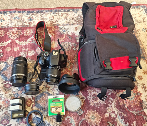 Canon eos bundle with - canon,