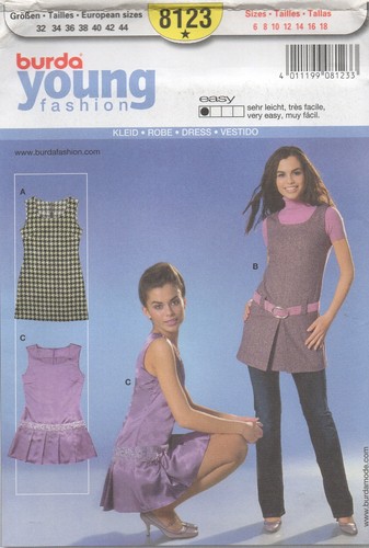 Burda sewing pattern 8123 - pattern, easy