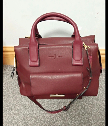Jasper conran burgundy pebbled - jasper,