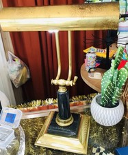 Vintage Brass And Marble