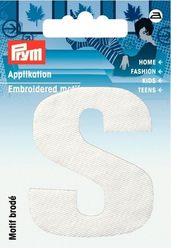 Prym alphabet letter patch - alphabet,
