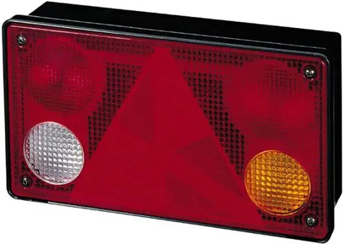 Combination lamp lens - , left