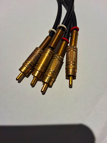 Rca phono male to 2x - 1.8m, rca/phono