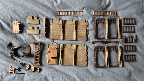 Vintage playmobil castle - , parts