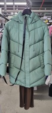 Little Mistress Womens Green Puffer Jacket