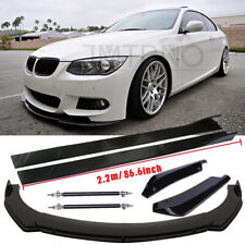 For E90 E92 E93 E60 Front Bumper Lip Spoiler Splitter + Side Skirt + Rear Lip