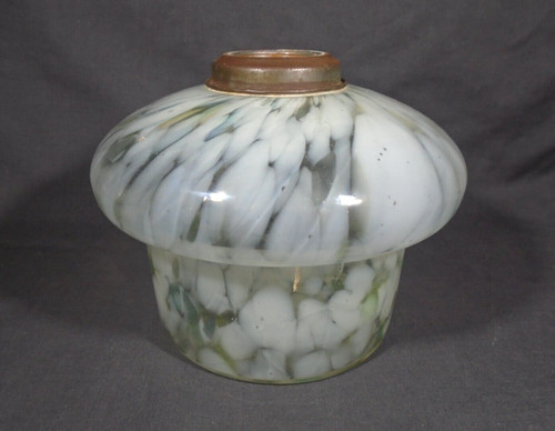 Antique clear white spatter - antique,