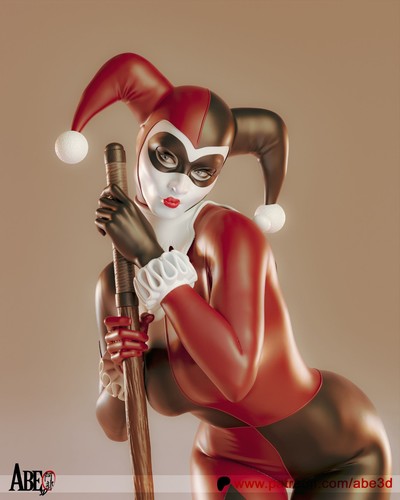 Harley quinn classic scale - harley,