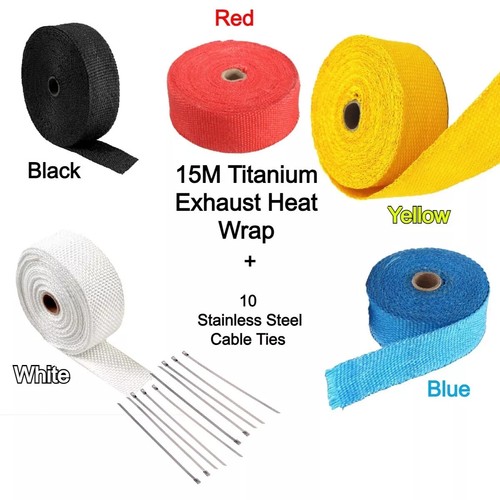 15m titanium heat wrap tape - wrap,