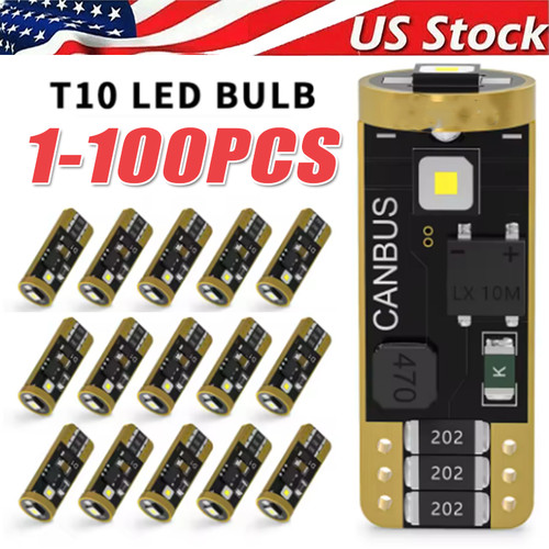 T10 led license plate light - t10,