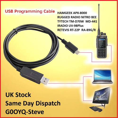 Programming cable for tyt - programming,