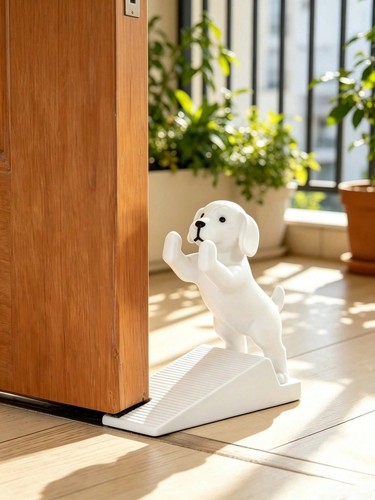 Cute puppy dog door - dog,