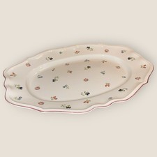 Villeroy Boch Petite Fleur Platter Oval 17”x12.5” Carving Plate Hardly Used VGC