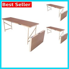 180cm Hardwood Folding Wallpaper Pasting Table – Ideal for DIY & Professionals