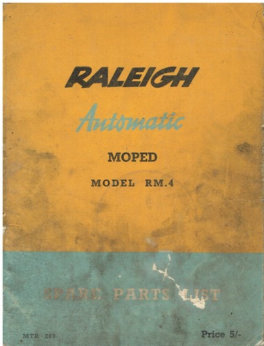Raleigh automatic moped model - raleigh,