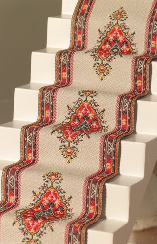 Dolls house stair carpet - house,