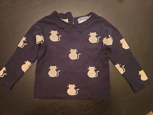 Jacadi kitty cat sweater - jacadi,
