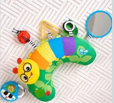 Baby Einstein Cal-a-pillow, Tummy Time Activity Pillow 0m+ NEW DAMAGED BOX