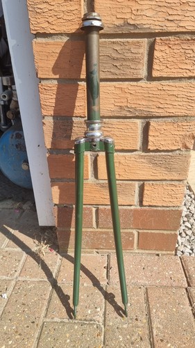 Vintage bicycle front forks - front, 26