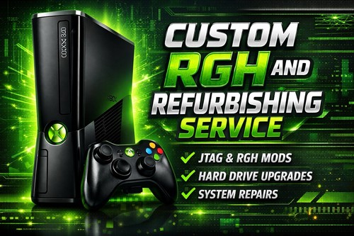 Xbox 360 rgh - xbox,