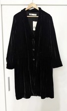 ZARA Velvet Coat Jacket Long