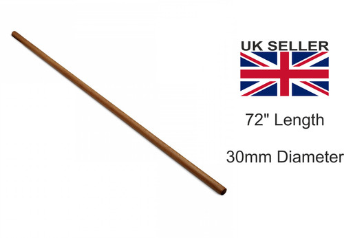 Wooden 6ft staff - staff, martial