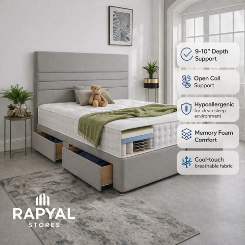 Luxury divan bed - divan,