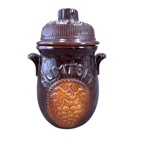 West german rumtopf jar with - west,