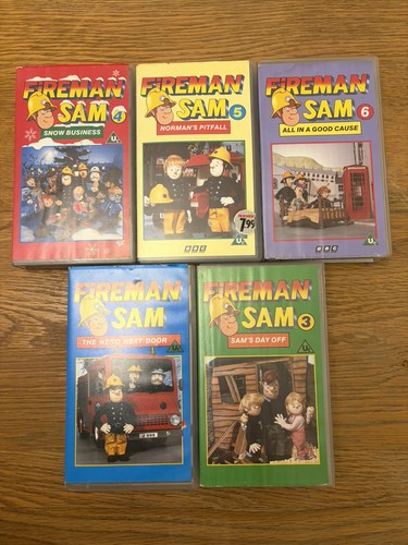 Vintage fireman sam - vintage, video