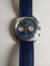 Vintage Bulova Chronograph-Valjoux 7733-keeps time-chrono resets to 12'o clock-