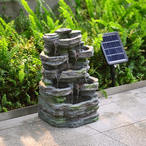 Outdoor solar rockery - outdoor,