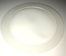 CAR LOGO ROUND TAX DISC/PERMIT HOLDER - + WHITE PVC + VW BLACK print